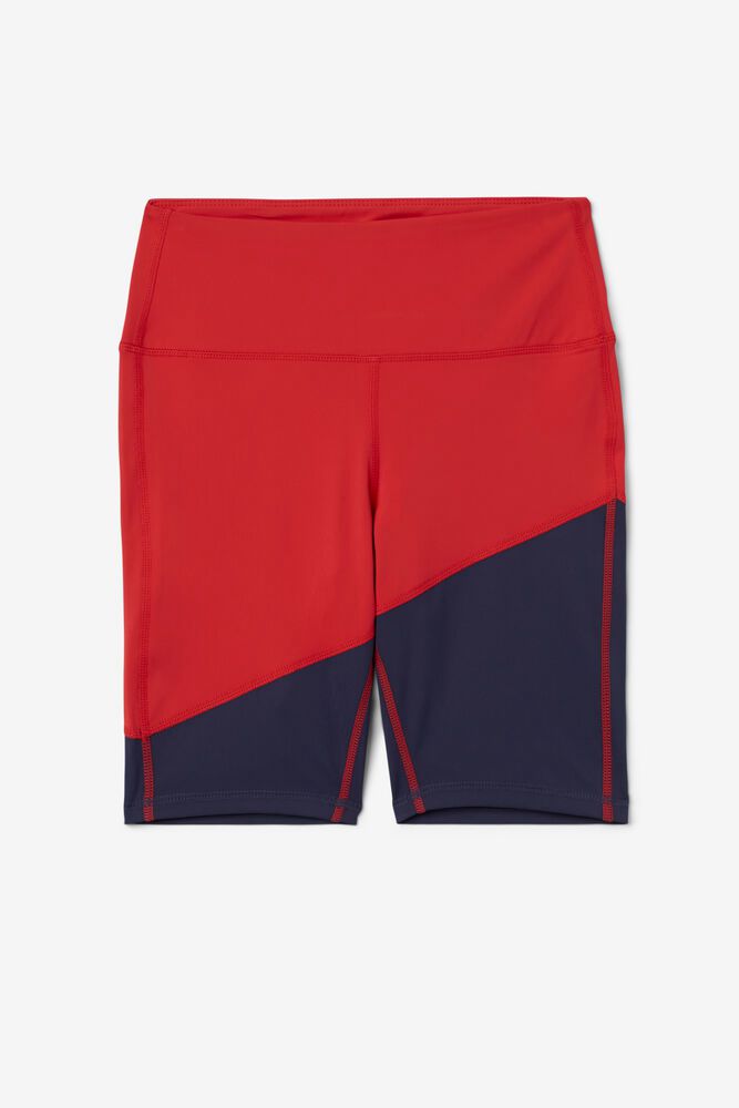 Fila Shorts Womens Red - Marley Bike - Philippines 9174358-JO